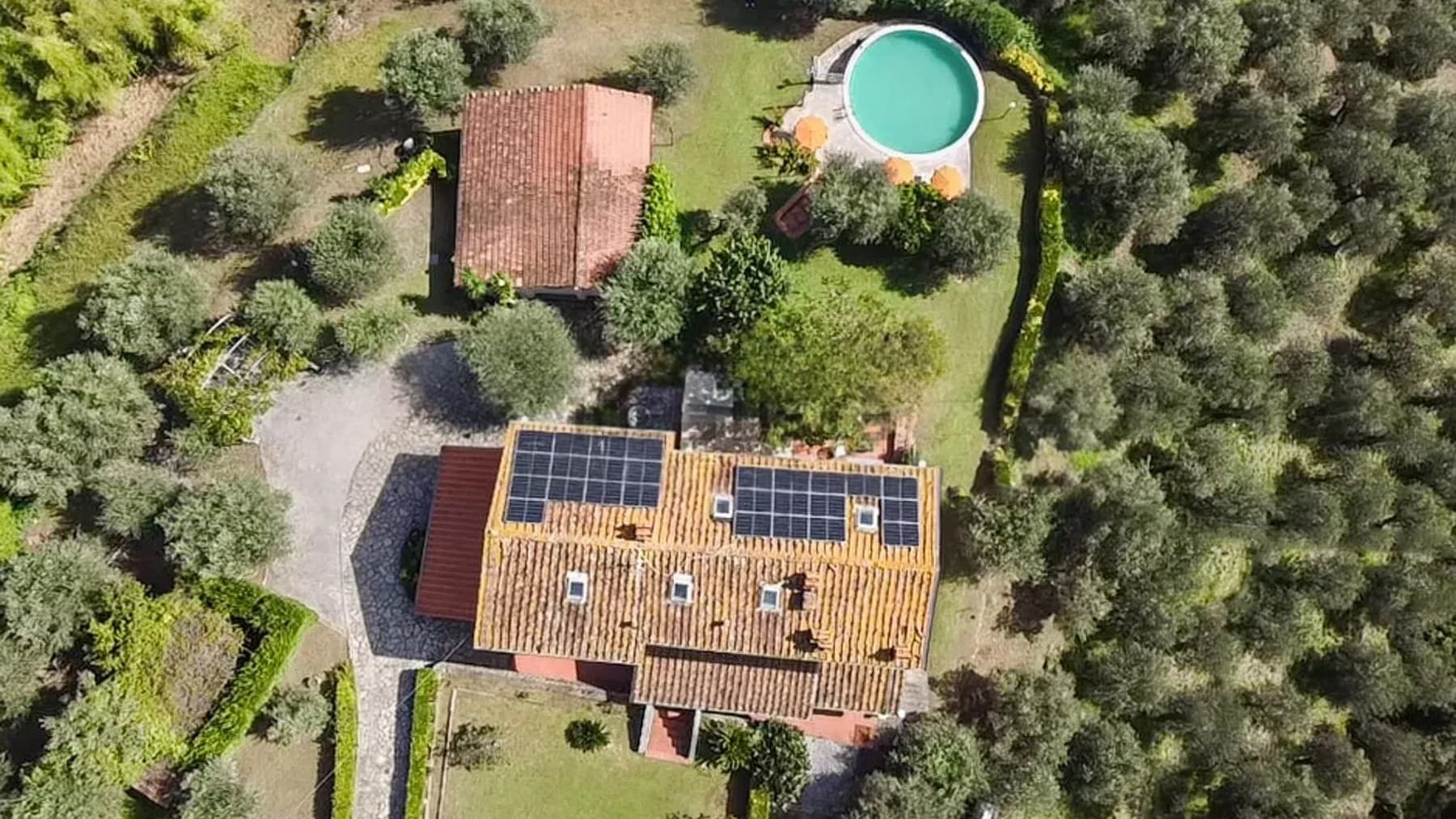 Villa con piscina e oliveto a Piano di Conca, Toscana