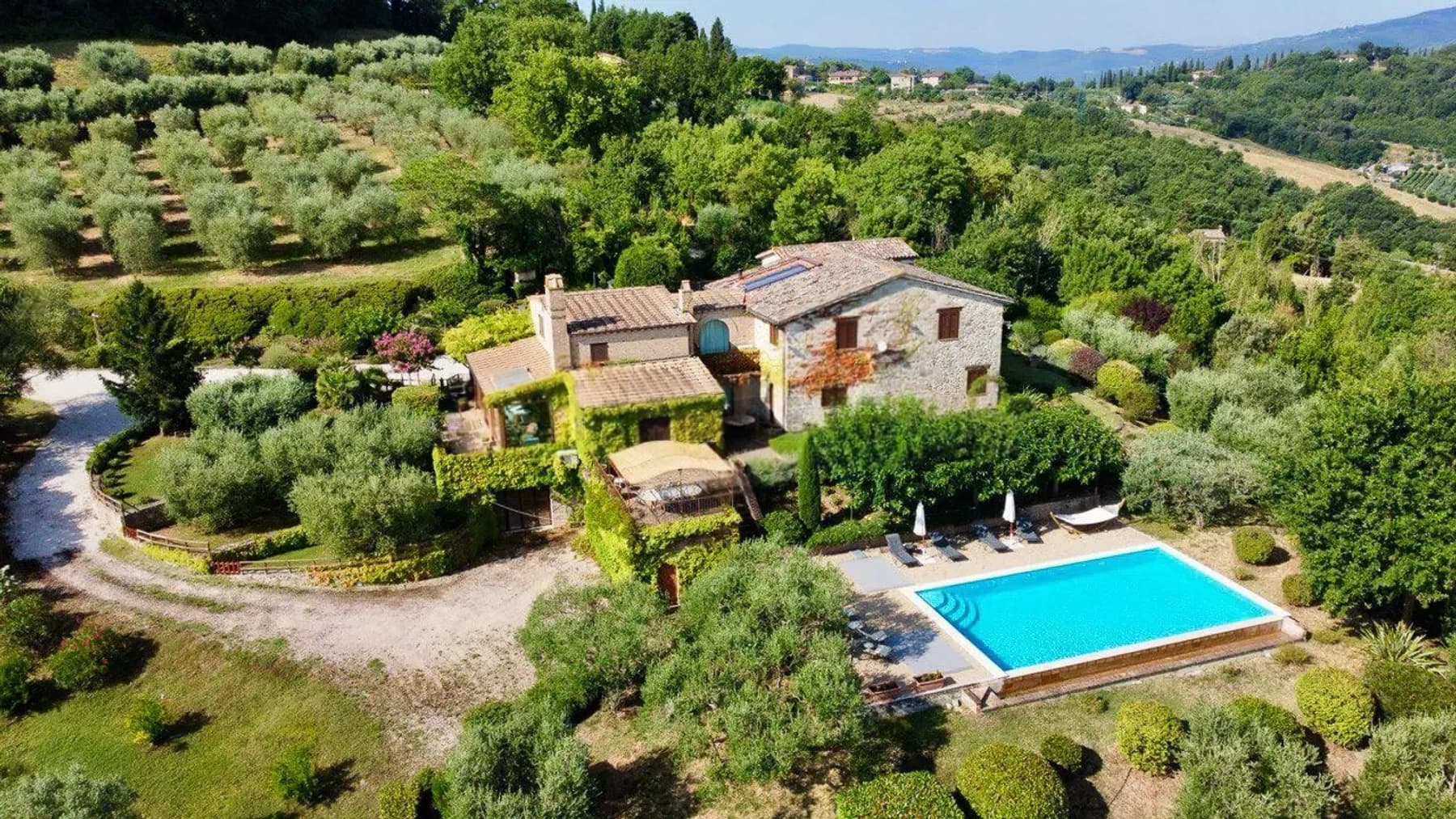 Villa storica con piscina a Todi, Umbria