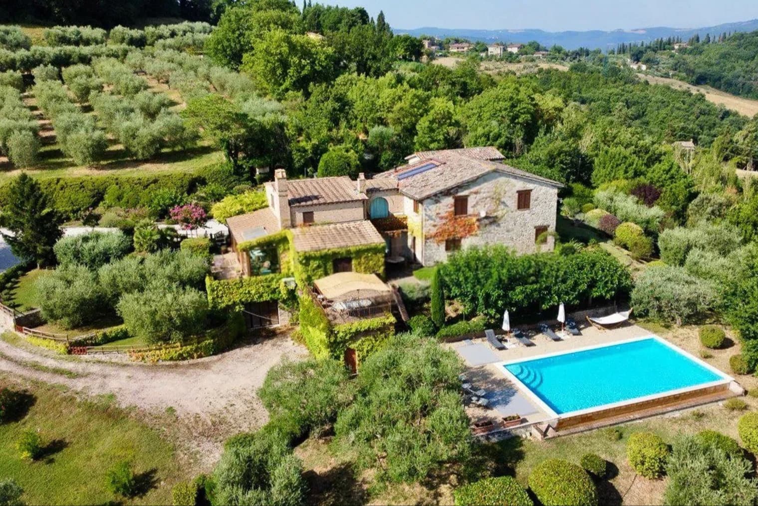 Villa storica con piscina a Todi, Umbria