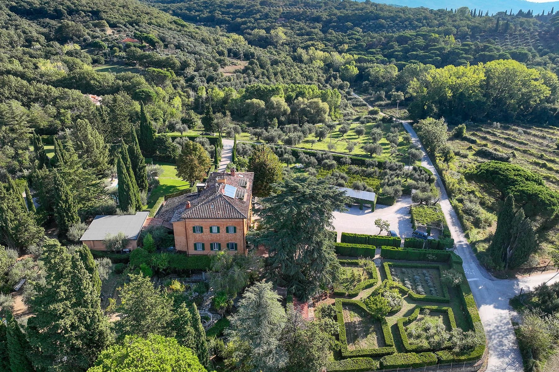 Villa Liberty a Castiglione del Lago, Umbria con piscina