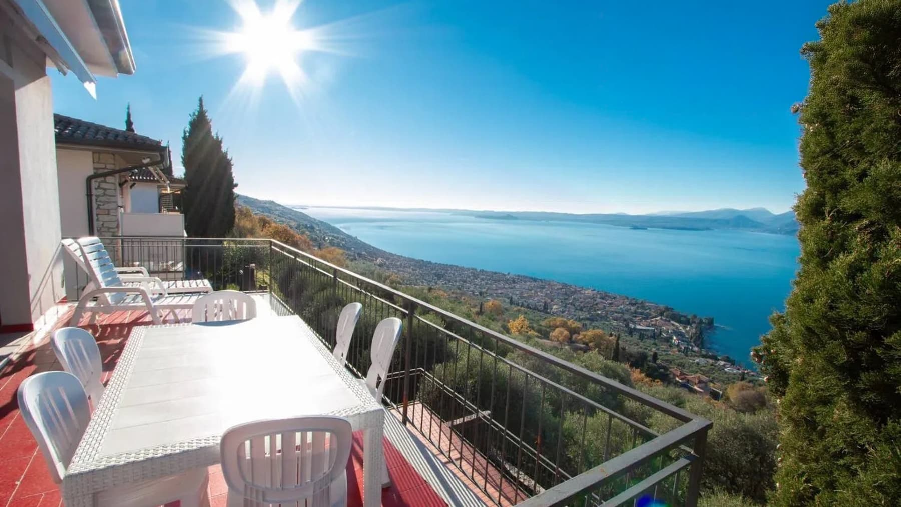 Villa panoramica a Torri del Benaco, Lago di Garda