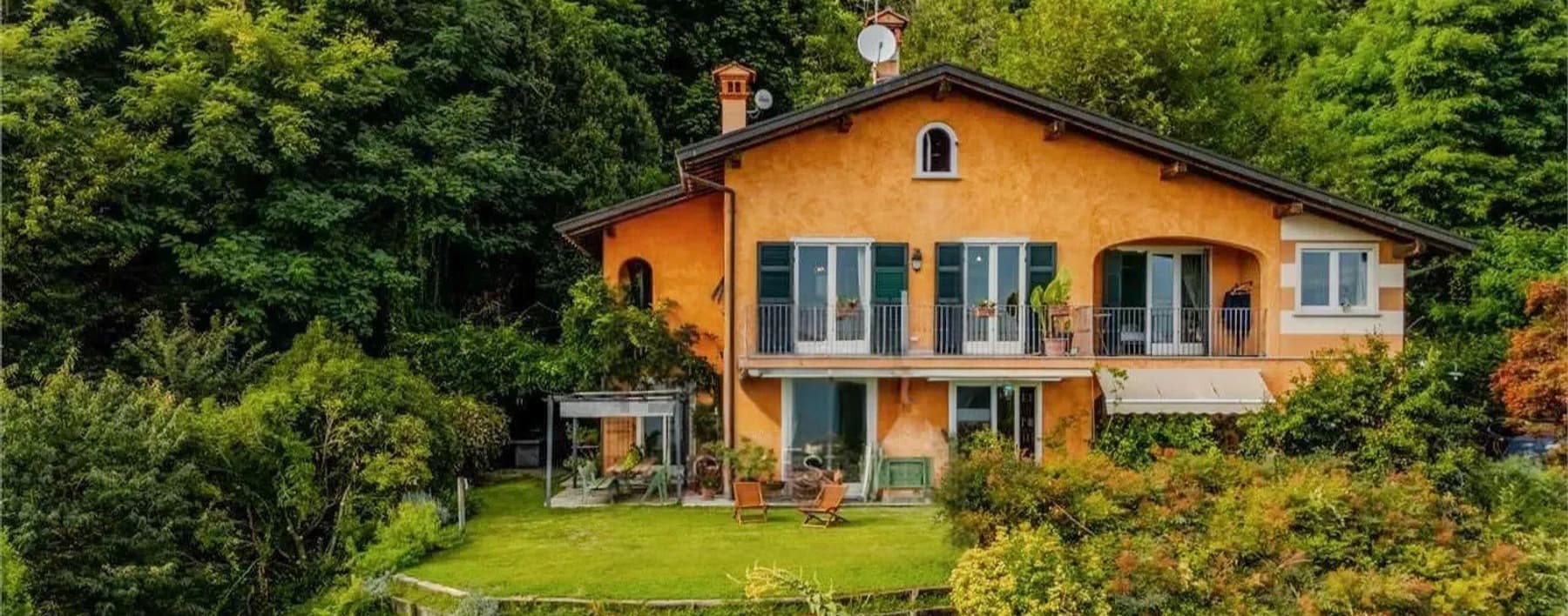 Villa a Pallanza con vista sul Lago Maggiore