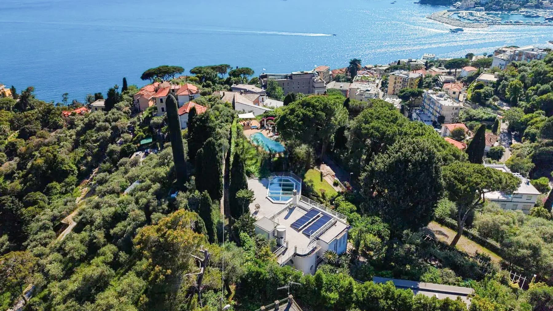 Casa indipendente a Zoagli, vista sul Golfo del Tigullio