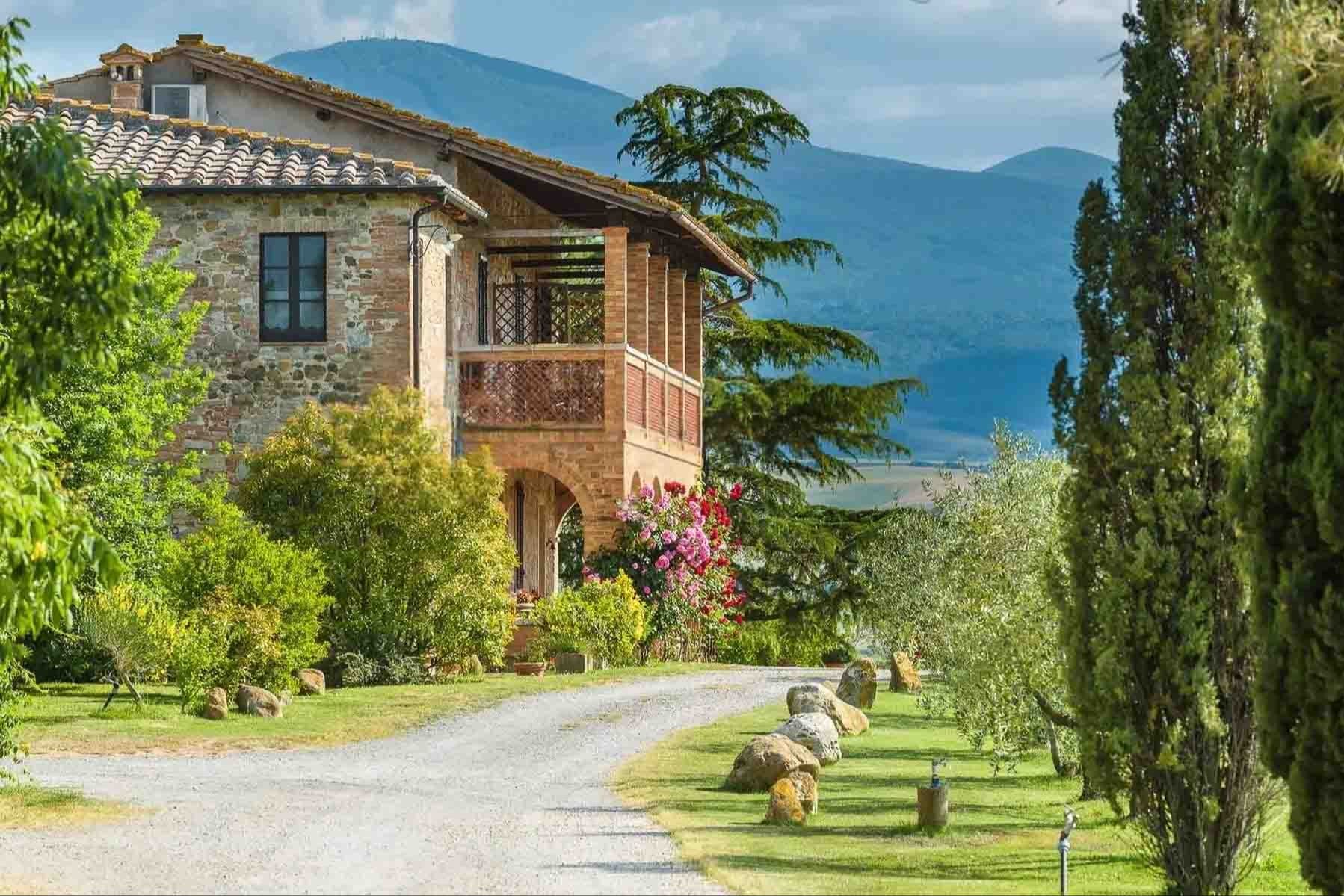 Casale con piscina e parco in Val d'Orcia, Pienza