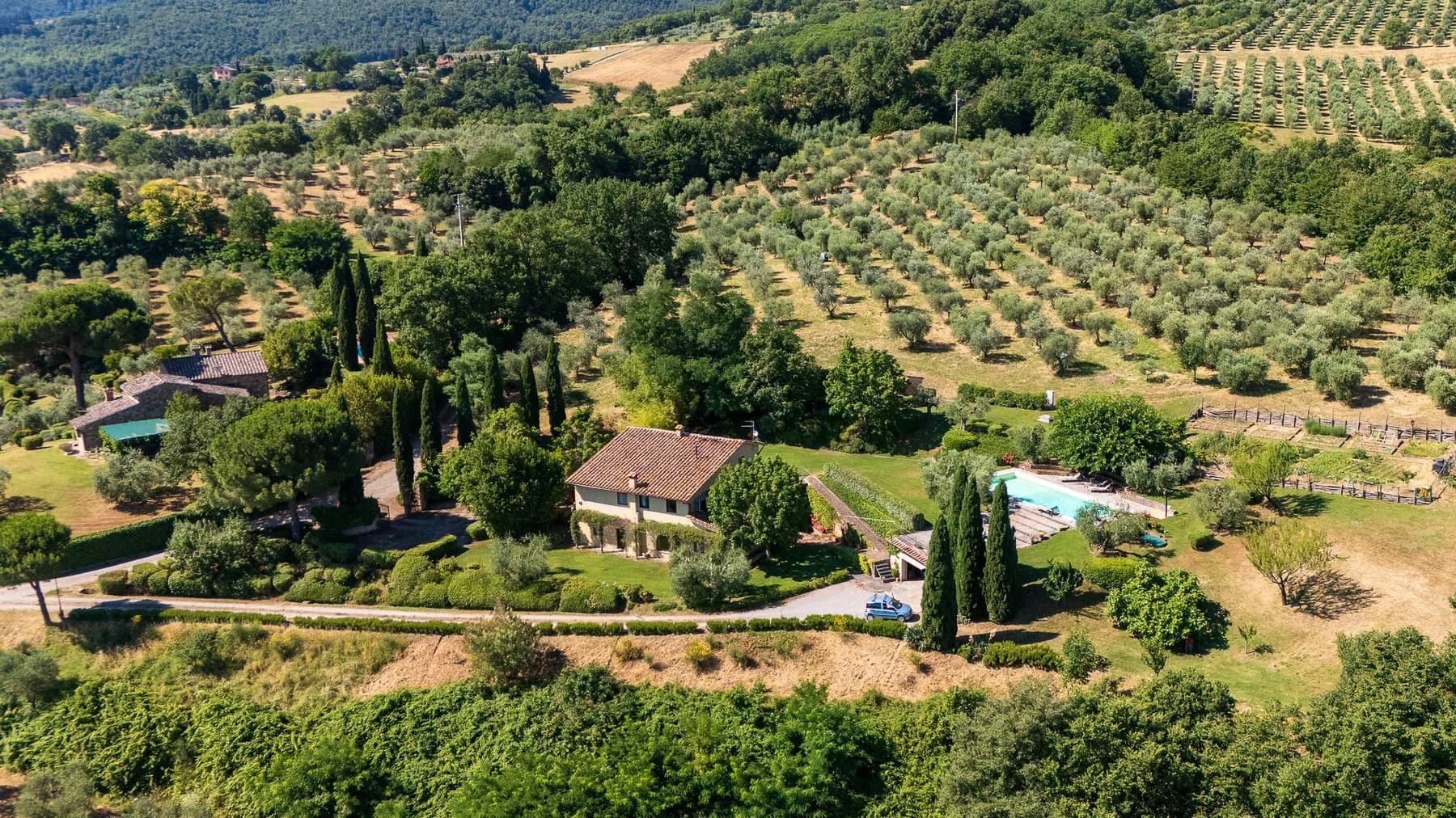 Charming Estate Complex in Cetona, Tuscany