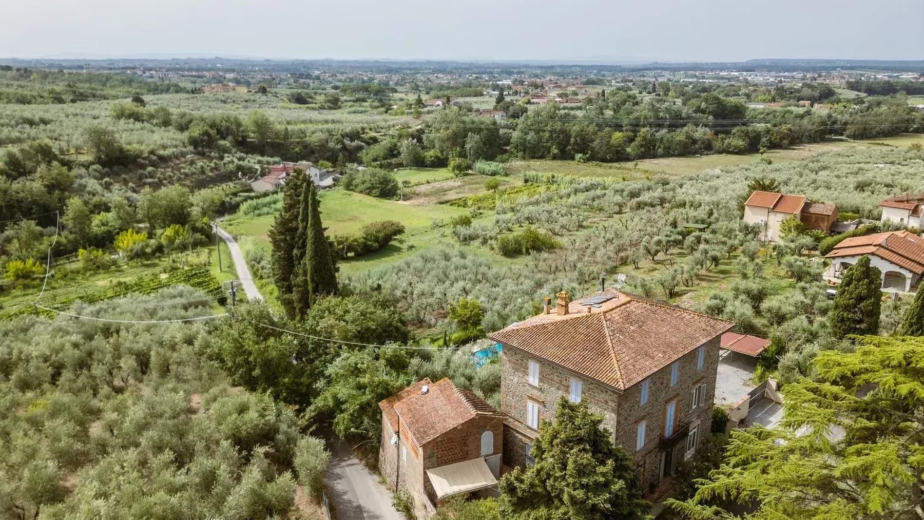 Villa storica in Toscana con parco e piscina