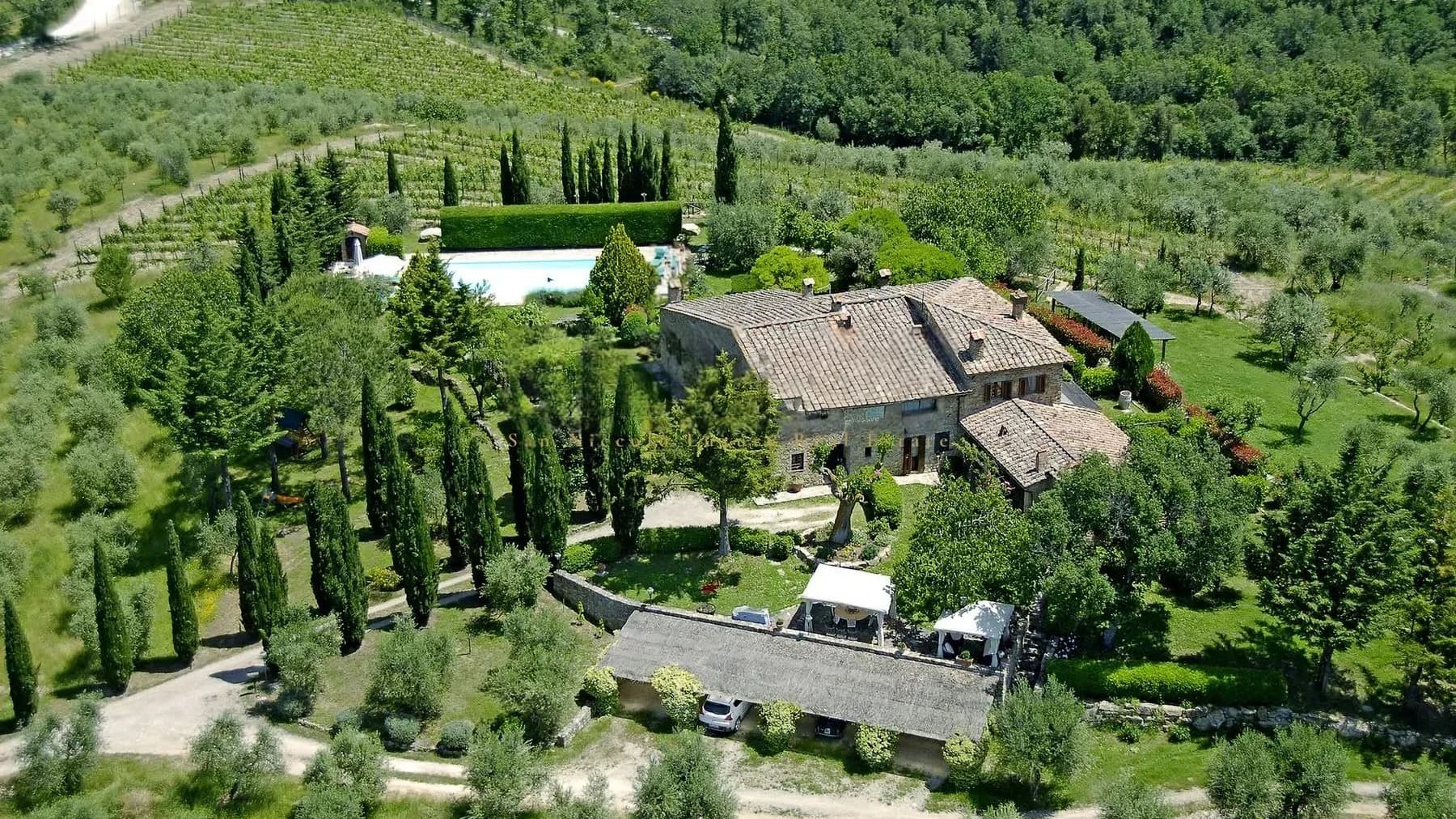 Casale con piscina nel cuore del Chianti, Croce Fiorentina