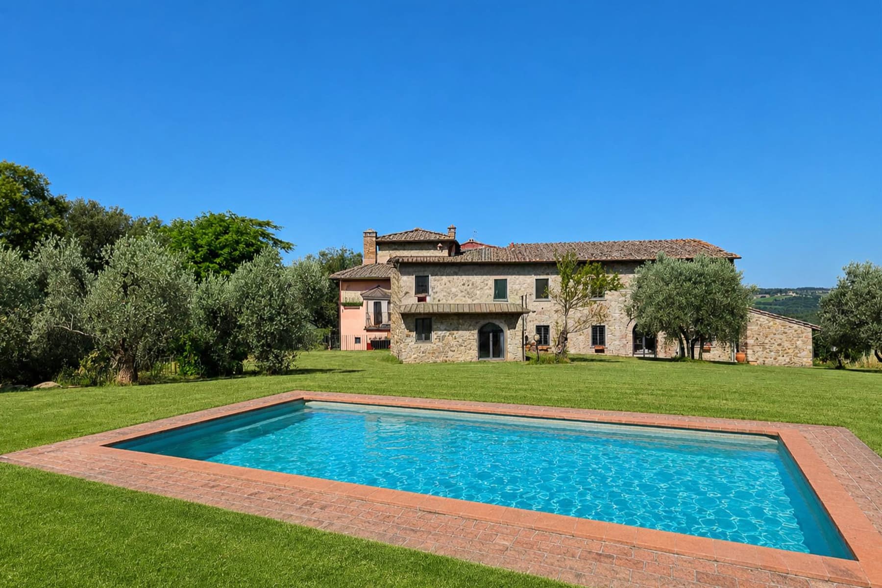 Colonica a Chiocchio con piscina, Toscana