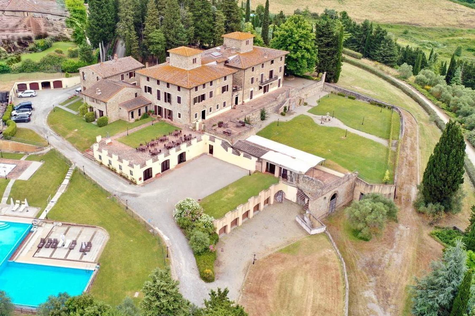 Tenuta-Complesso a San Casciano, Chianti, Toscana