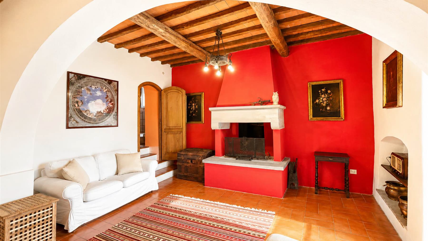 Casale con piscina nel cuore del Chianti, Toscana
