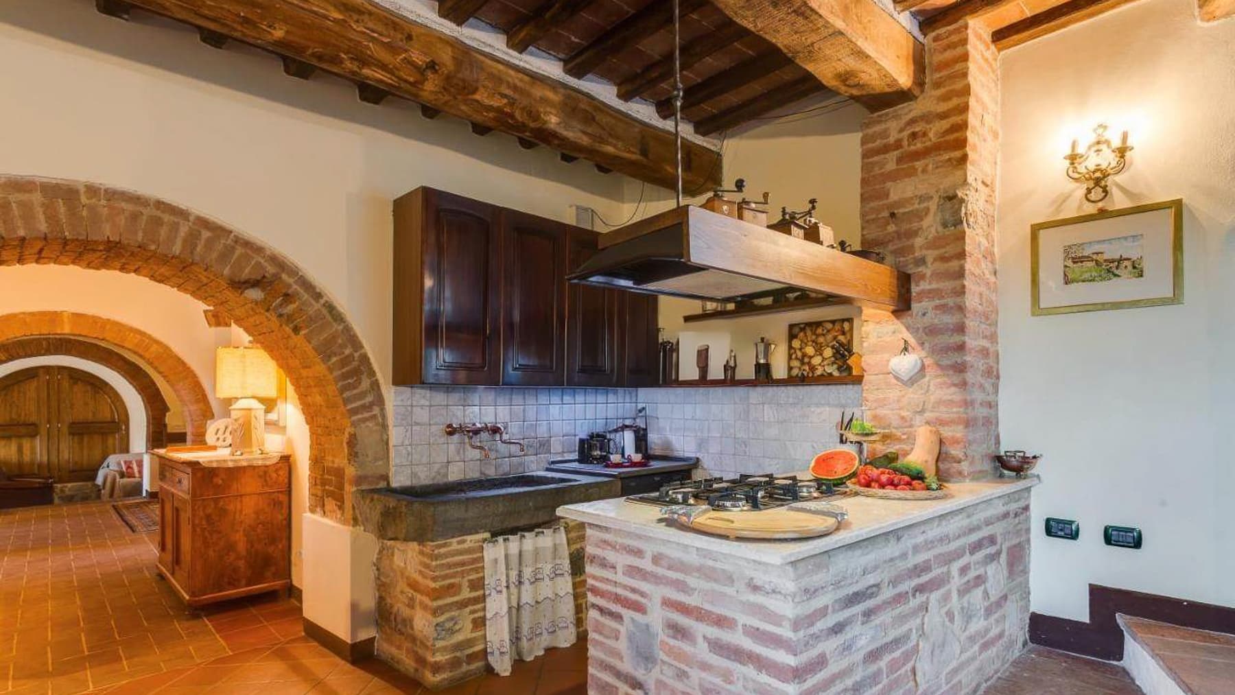 Colonica nel Chianti, Castelnuovo Berardenga, Toscana