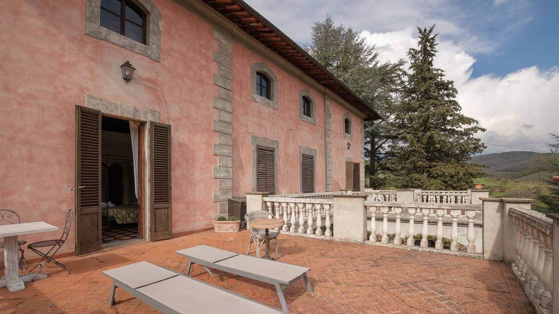 Villa storica in Toscana, Il Ferruzzi con piscina