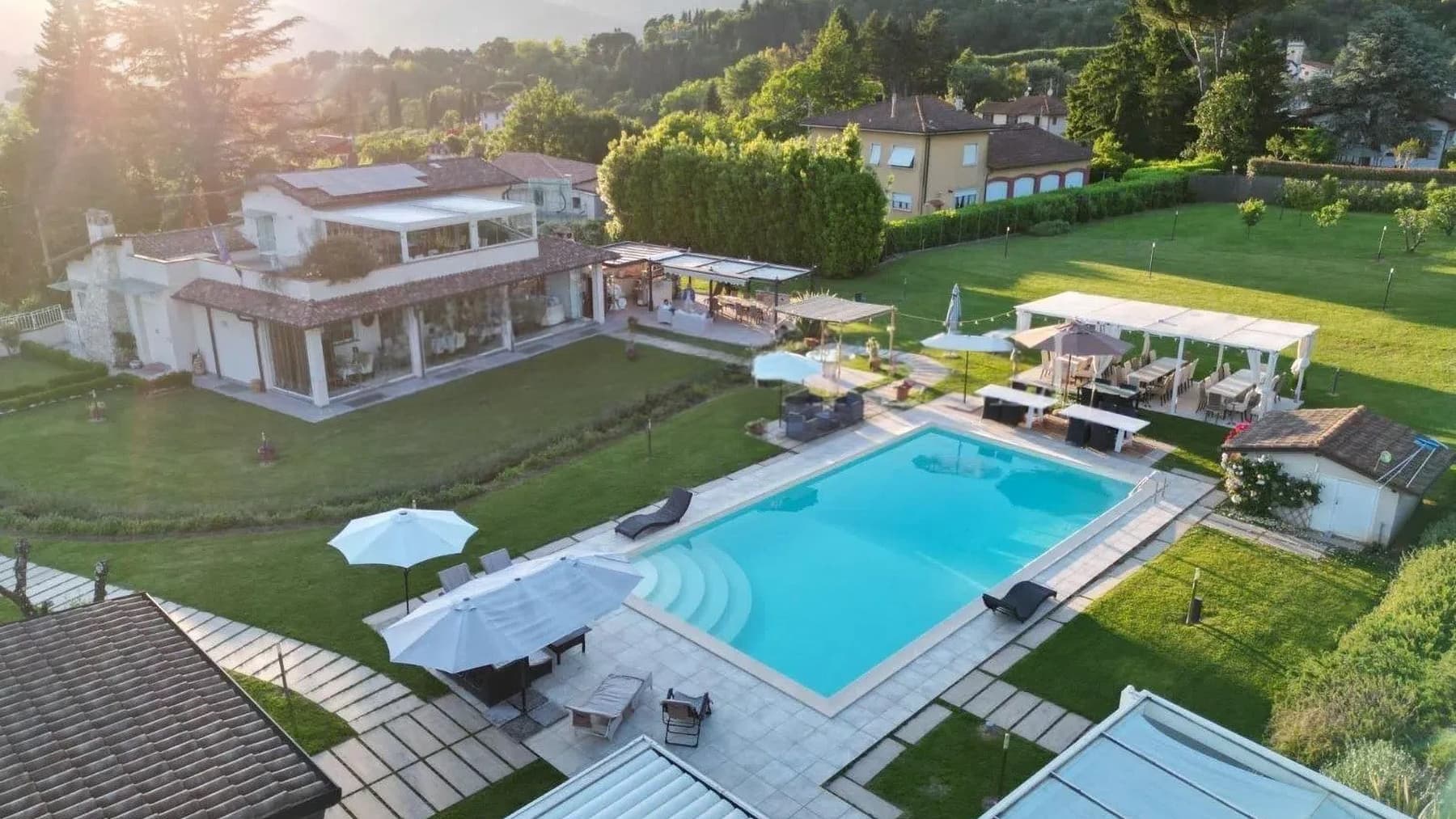 Villa di lusso a Camaiore, Versilia con piscina e parco