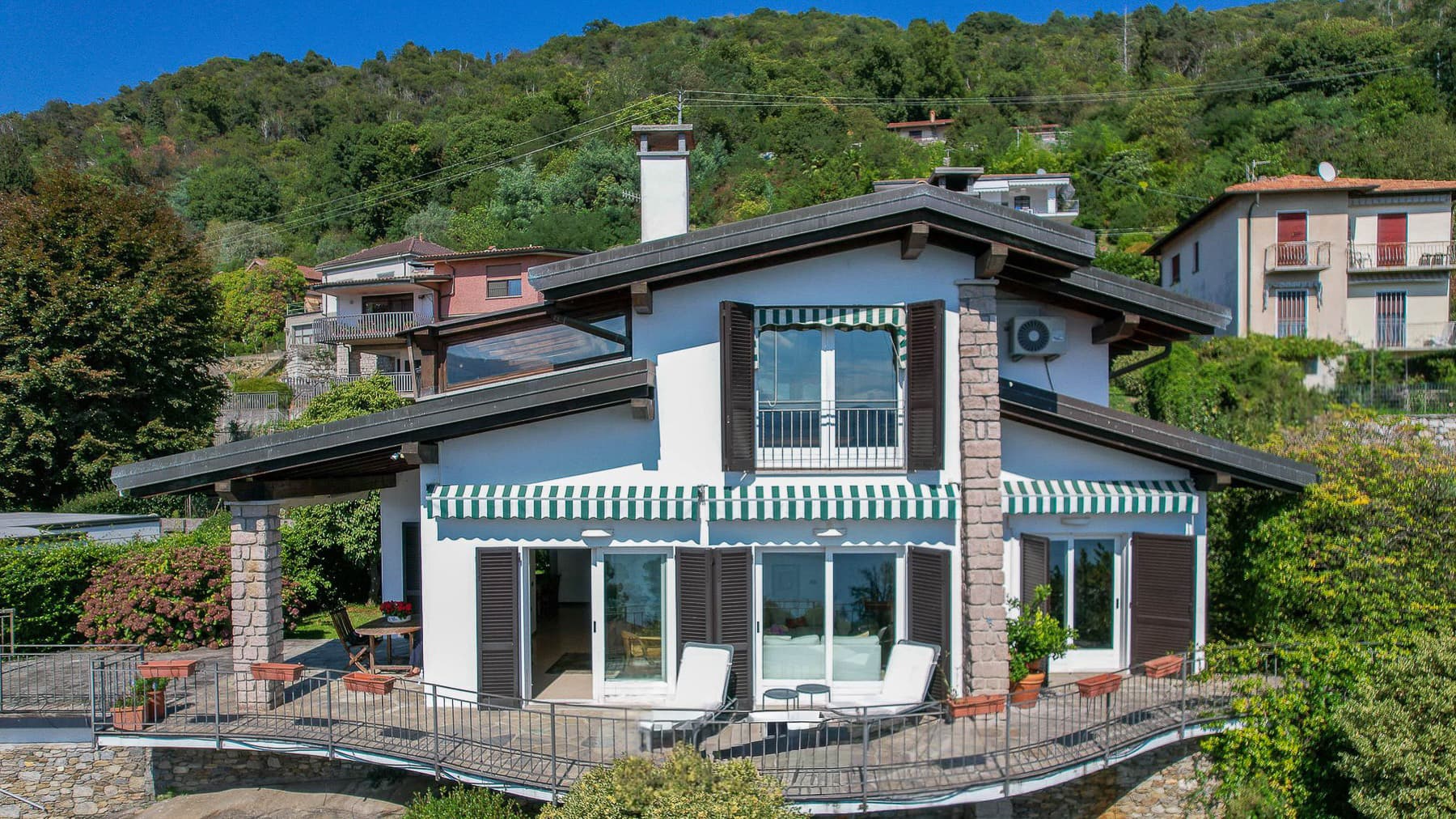Villa con vista Lago Maggiore a Cavandone
