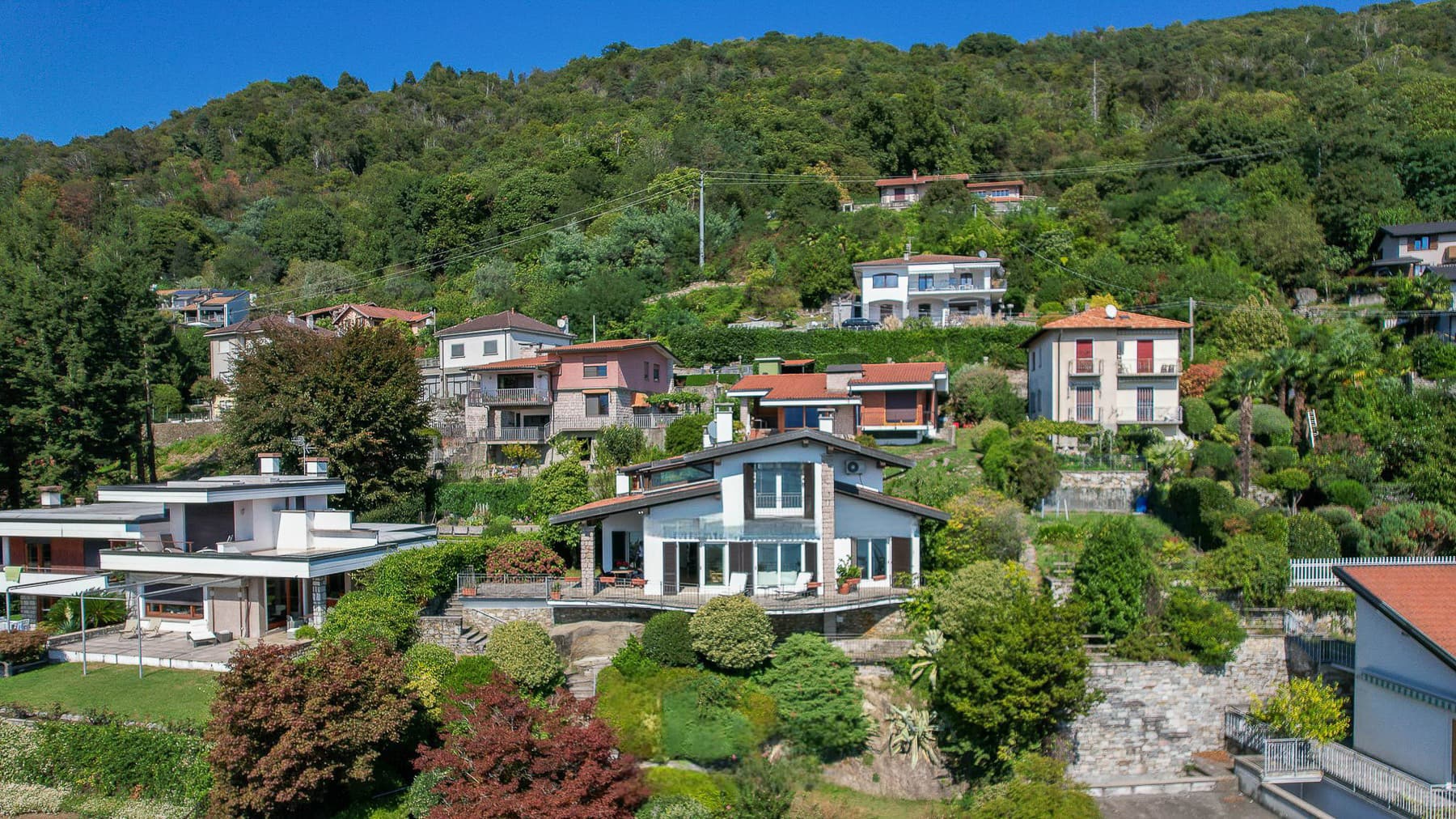Villa con vista Lago Maggiore a Cavandone