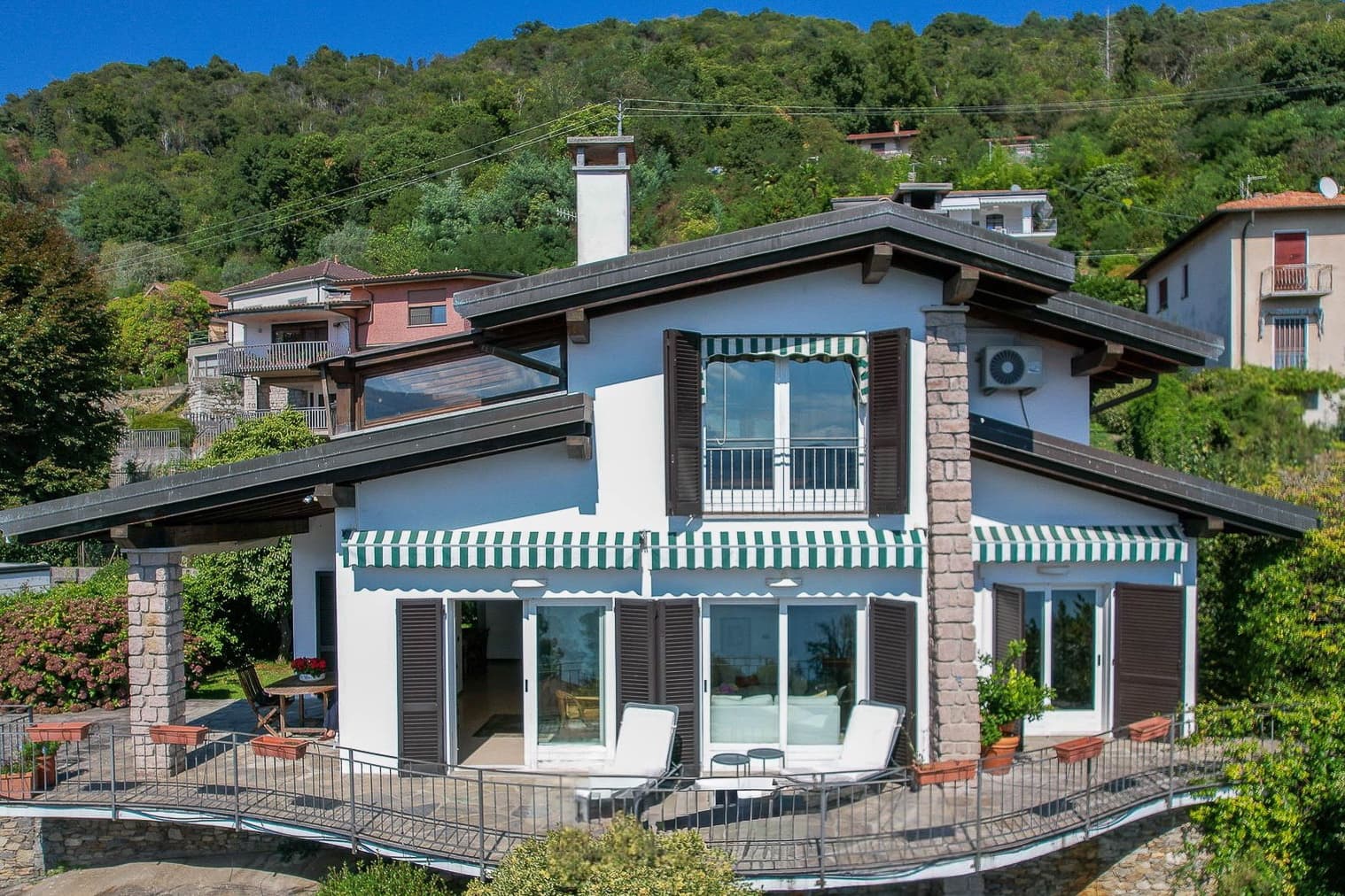 Villa con vista Lago Maggiore a Cavandone