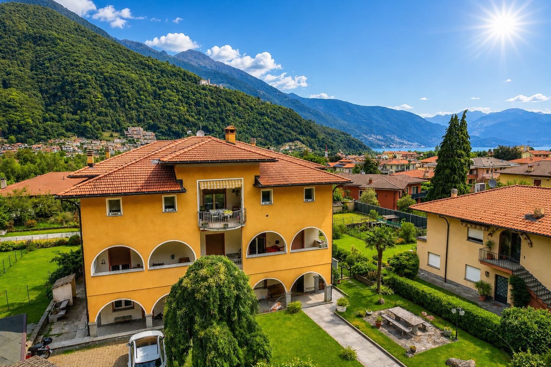 Villa in Cannobio, Piemonte, Overlooking Lago Maggiore