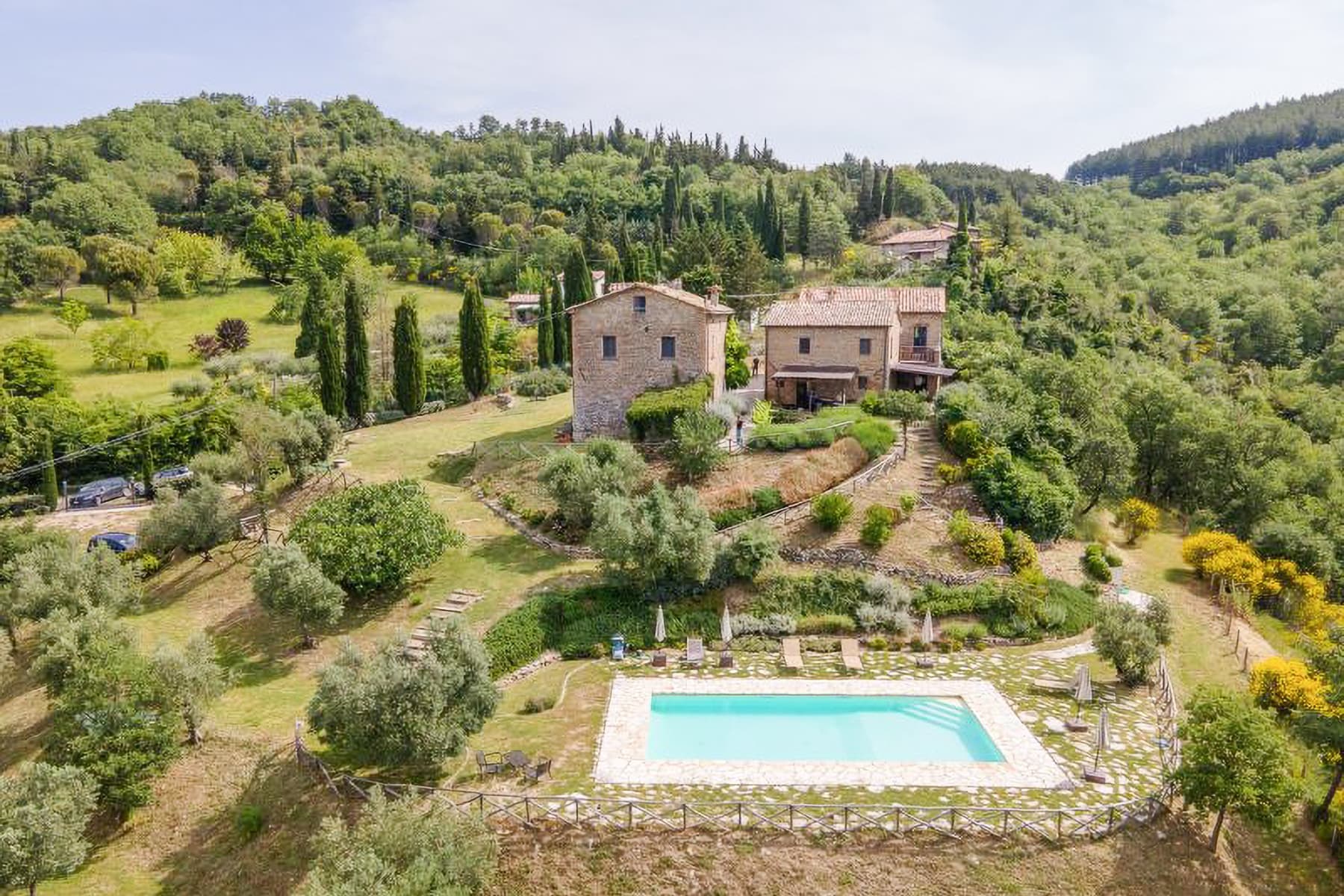 Estate Complex in Monte Santa Maria Tiberina, Umbria