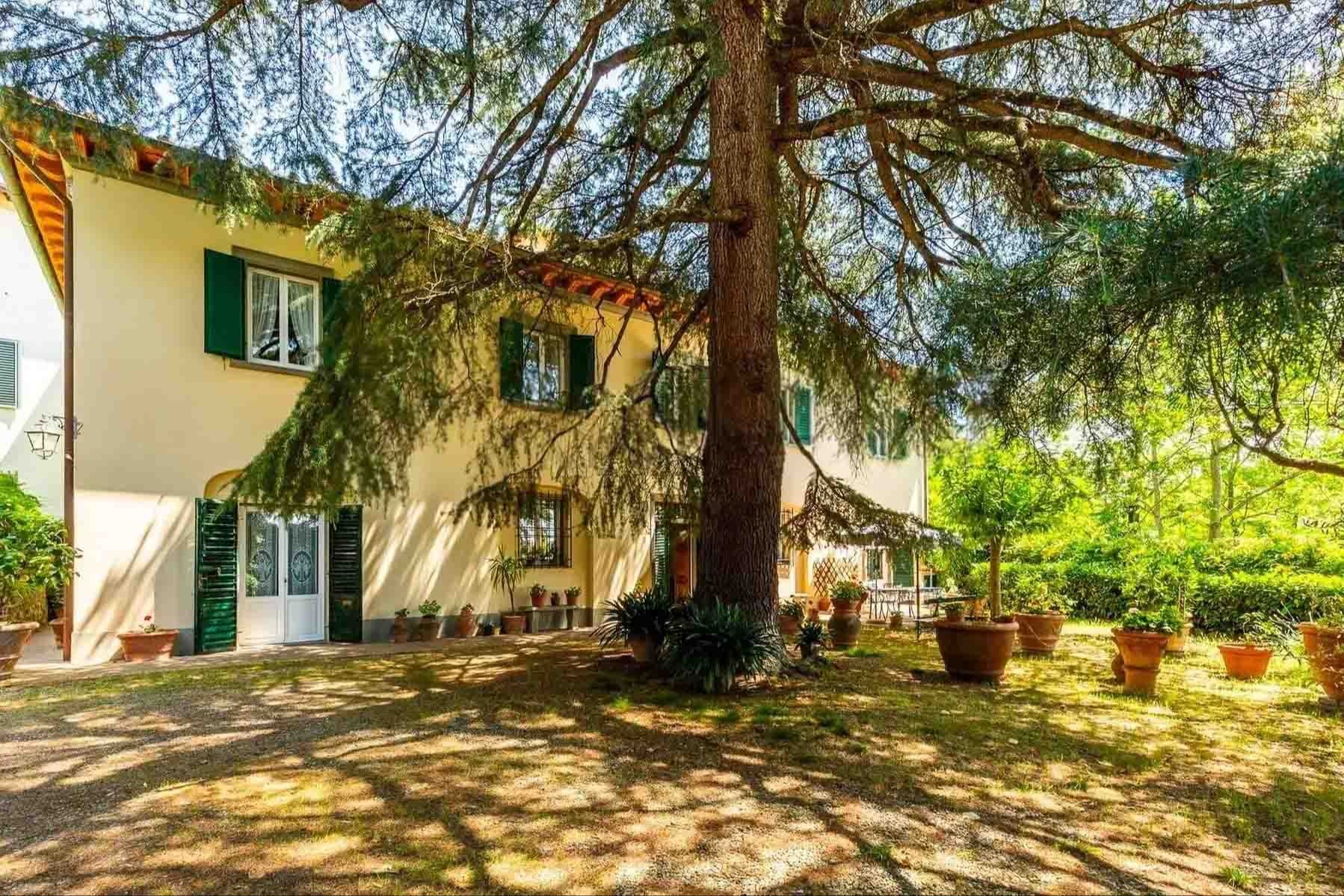 Villa panoramica con giardino nel cuore di Impruneta