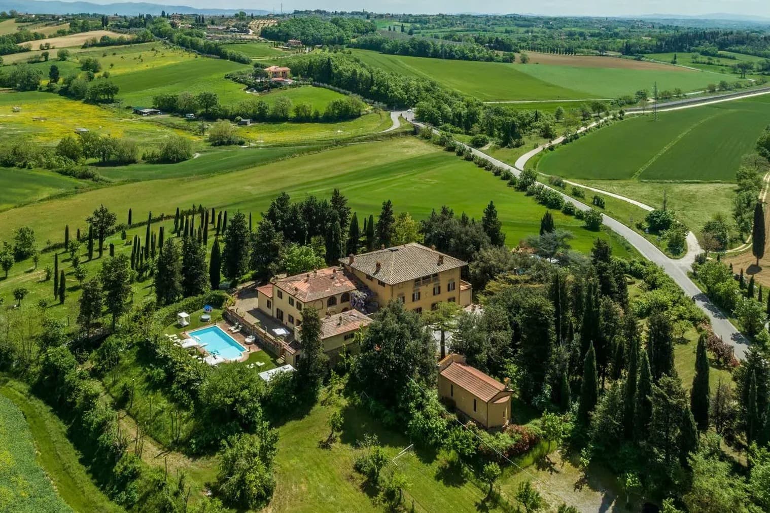 Villa storica con parco e piscine a Foiano della Chiana