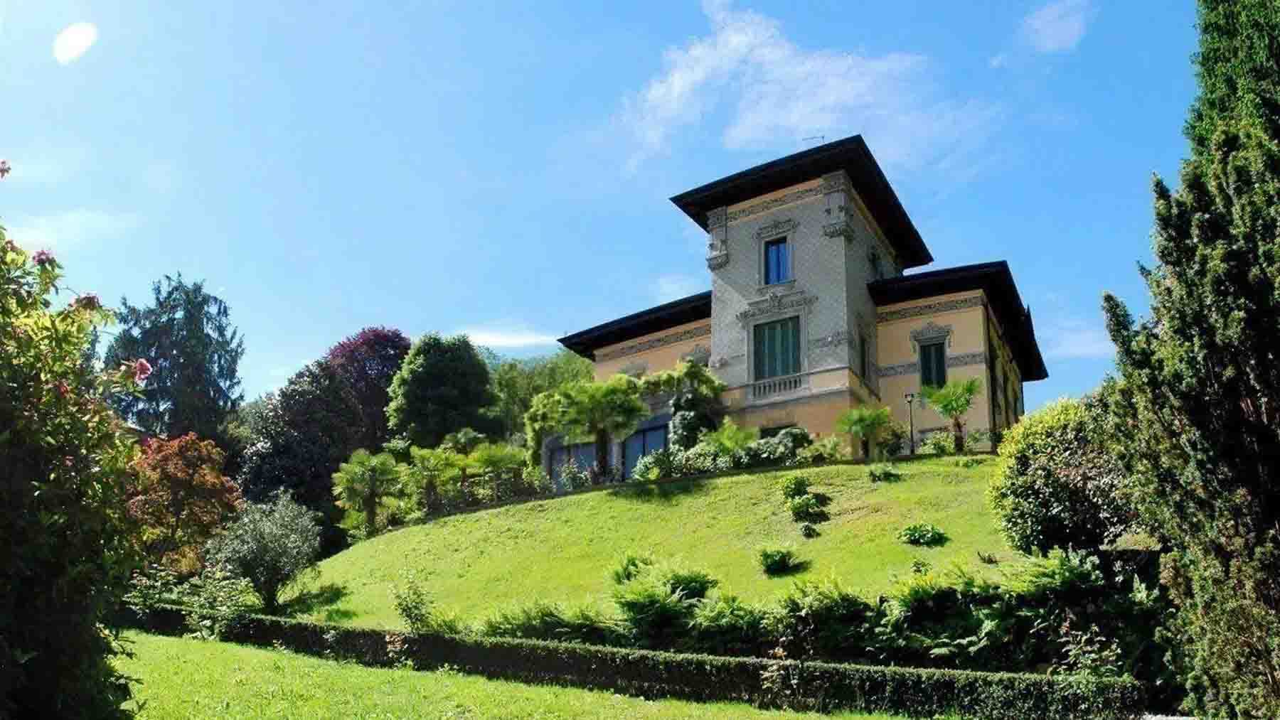 Villa Liberty a Stresa, vista Lago Maggiore