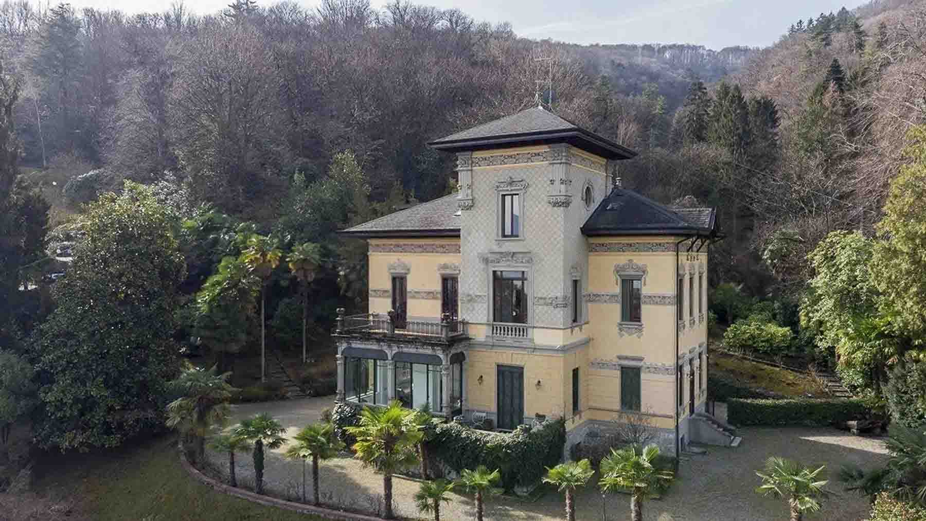 Villa Liberty a Stresa, vista Lago Maggiore