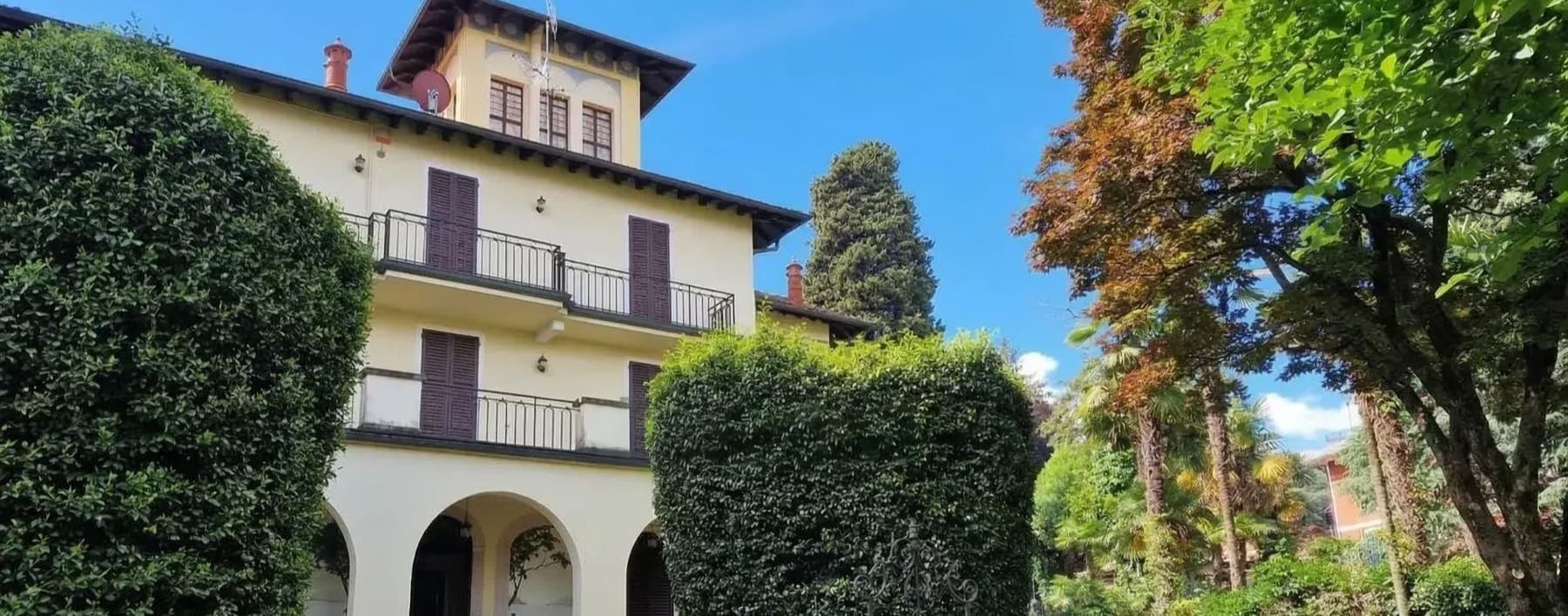 Villa Liberty a Stresa con vista sul Lago Maggiore