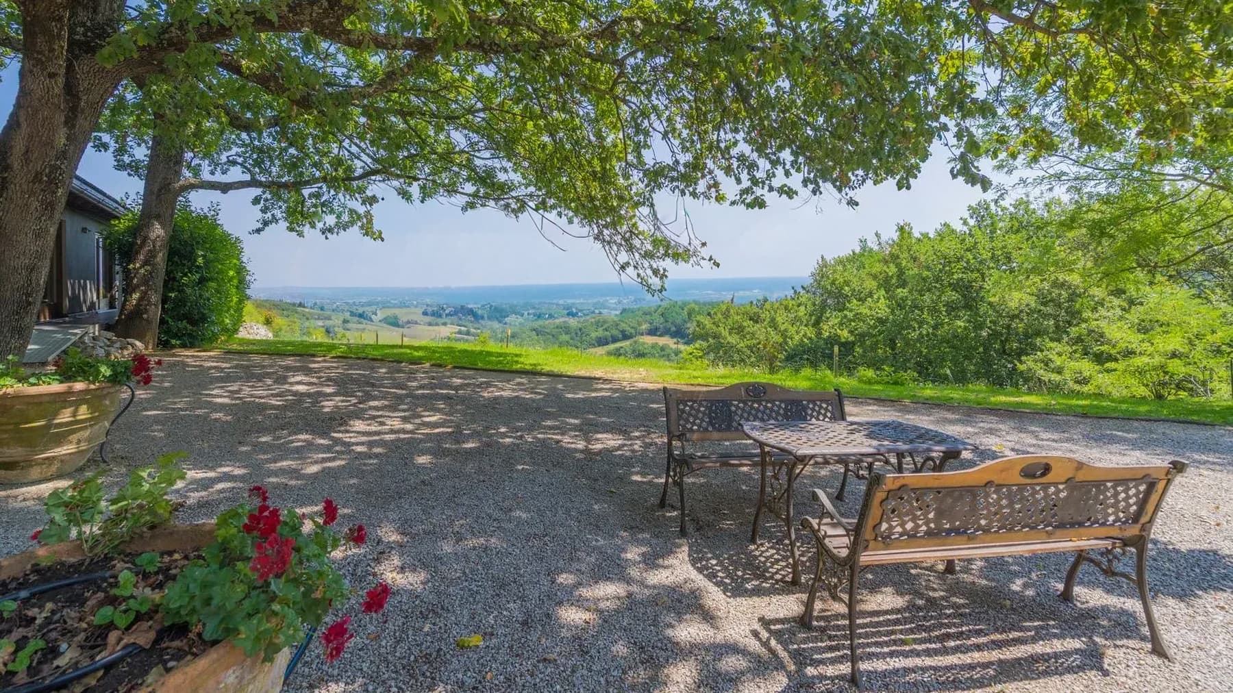 Casale con piscina panoramica in Toscana, Montaione