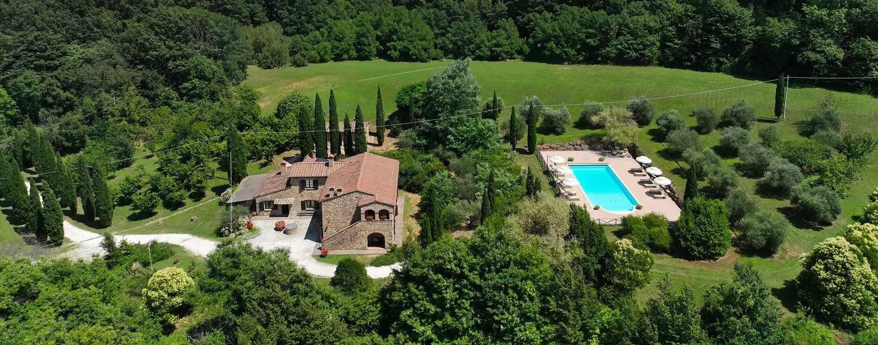 Casale Toscano con Piscina e Viste a Rivalto