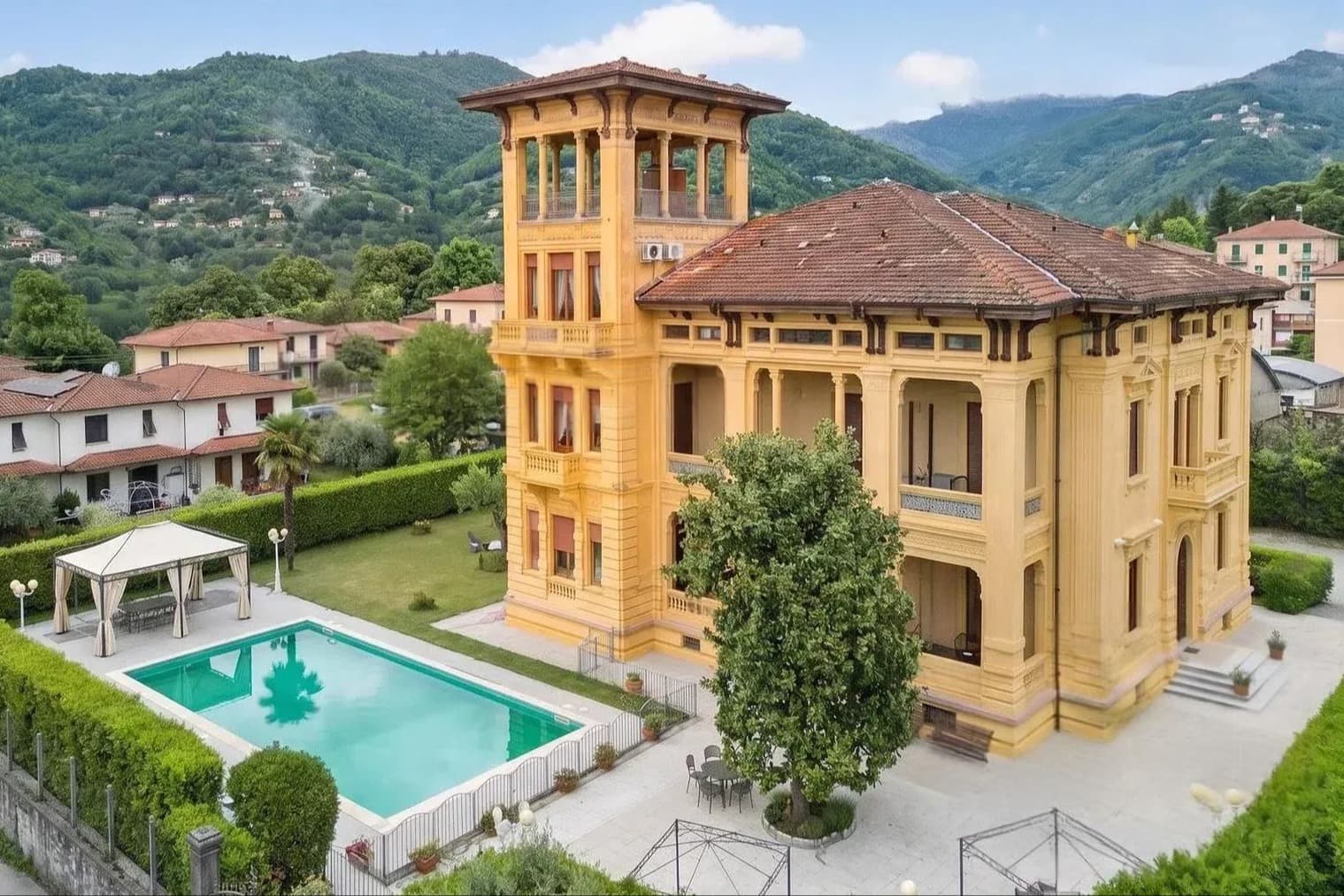 Villa Moorings nel cuore di Barga, Toscana