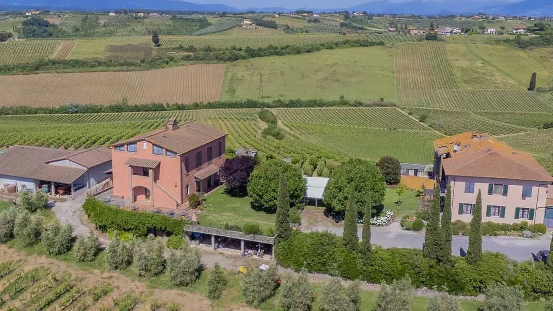 Villa con Piscina e Vigneti a Cerreto Guidi, Toscana