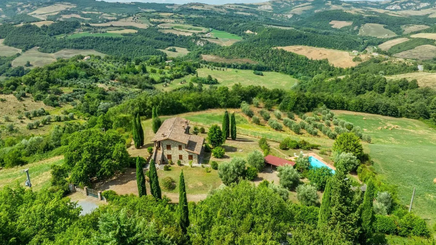 Casale con Piscina in Val d'Orcia, Celle Sul Rigo