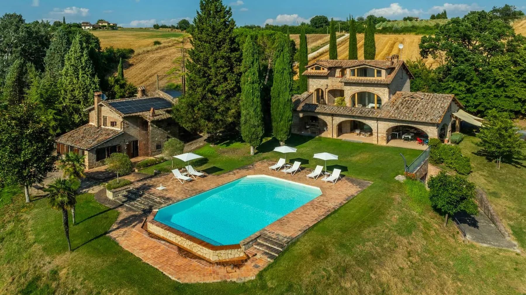 Villa esclusiva con piscina e parco a Todi, Umbria