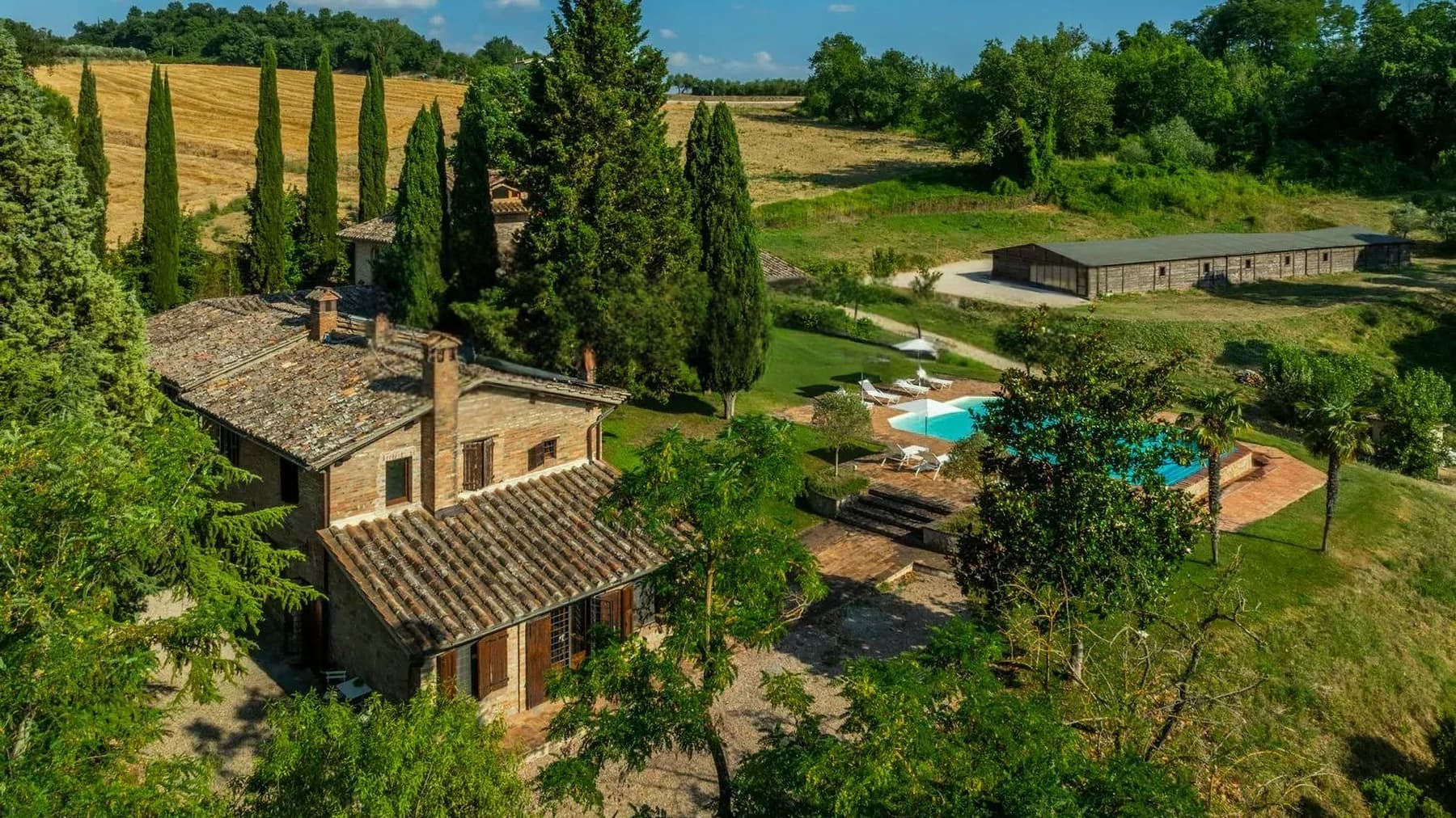 Villa esclusiva con piscina e parco a Todi, Umbria