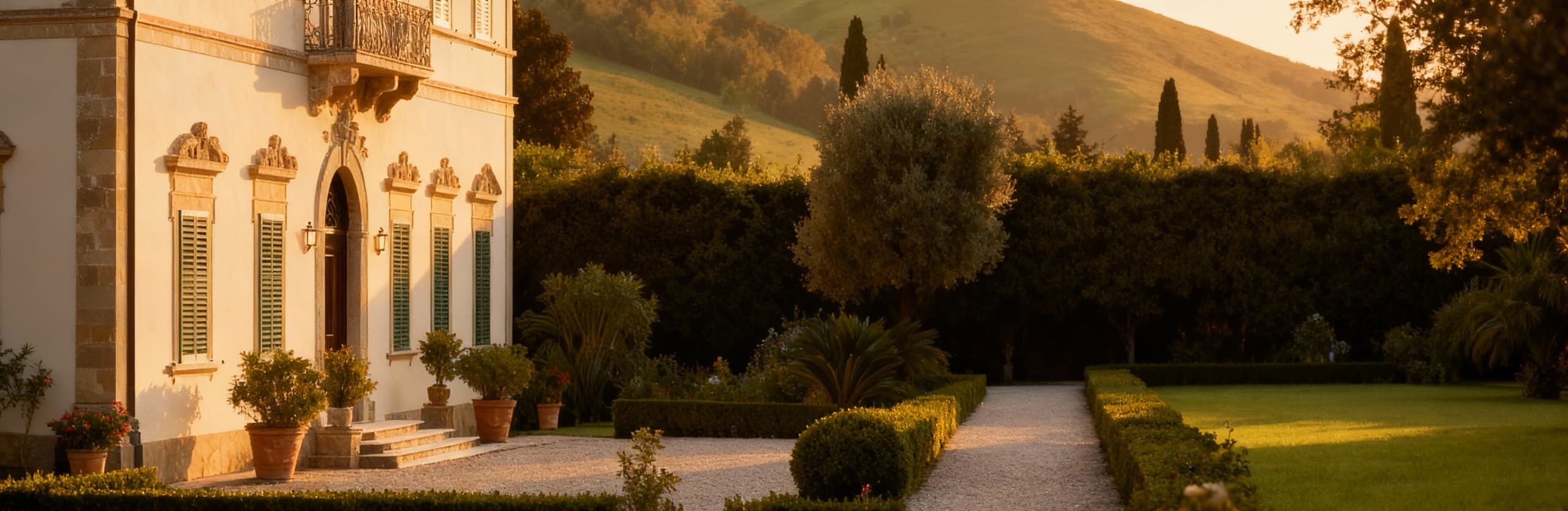 Luxury real estate for sale in Pistoia, Tuscany, featuring historic villas, modern penthouses, and stunning countryside views.