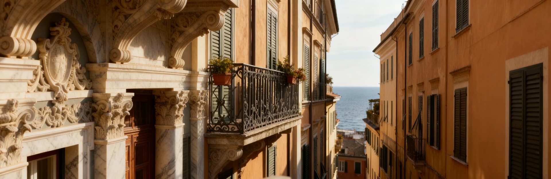 Luxury real estate for sale in Genoa, showcasing stunning coastal views, historic architecture, and a vibrant cultural landscape.