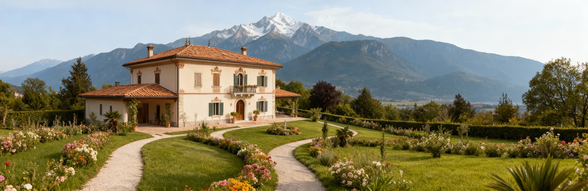 Luxury real estate for sale in Biella, Piemonte, featuring historic villas, modern penthouses, and stunning mountain views.