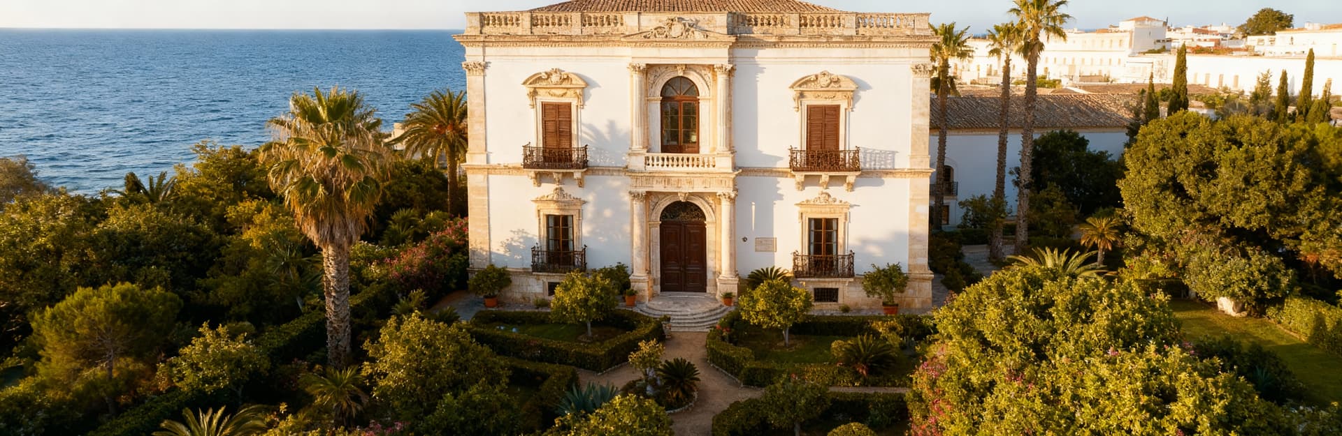 Stunning Sicilian palaces for sale, showcasing baroque architecture and breathtaking landscapes of history and culture.