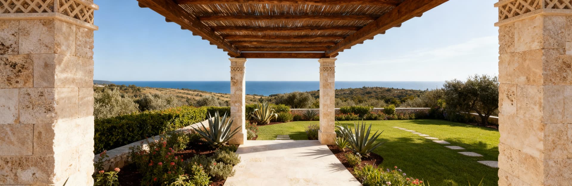 Luxury properties for sale in Puglia's coastal area, featuring stunning sea views and exclusive residential options.