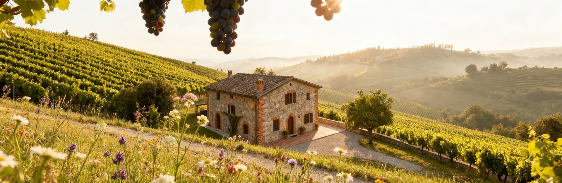 Vineyards for sale in Cuneo province, showcasing the stunning landscapes of Langhe and Roero wine regions.