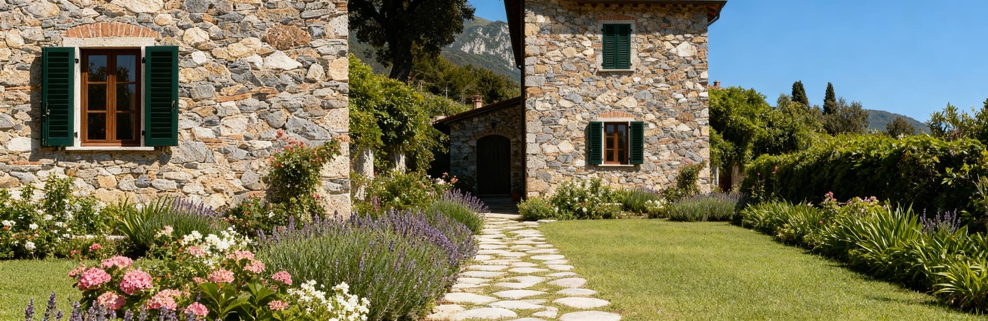 Rustic stone farmhouses for sale in Massa-Carrara, showcasing the region's rural heritage between the Apuan Alps and the Tyrrhenian Sea.