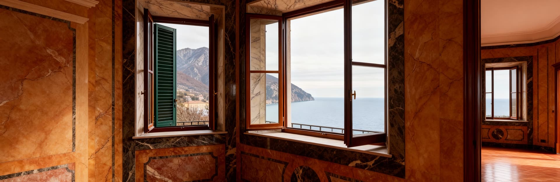 City properties for sale in Massa-Carrara, showcasing historic architecture and stunning coastal and mountainous landscapes.