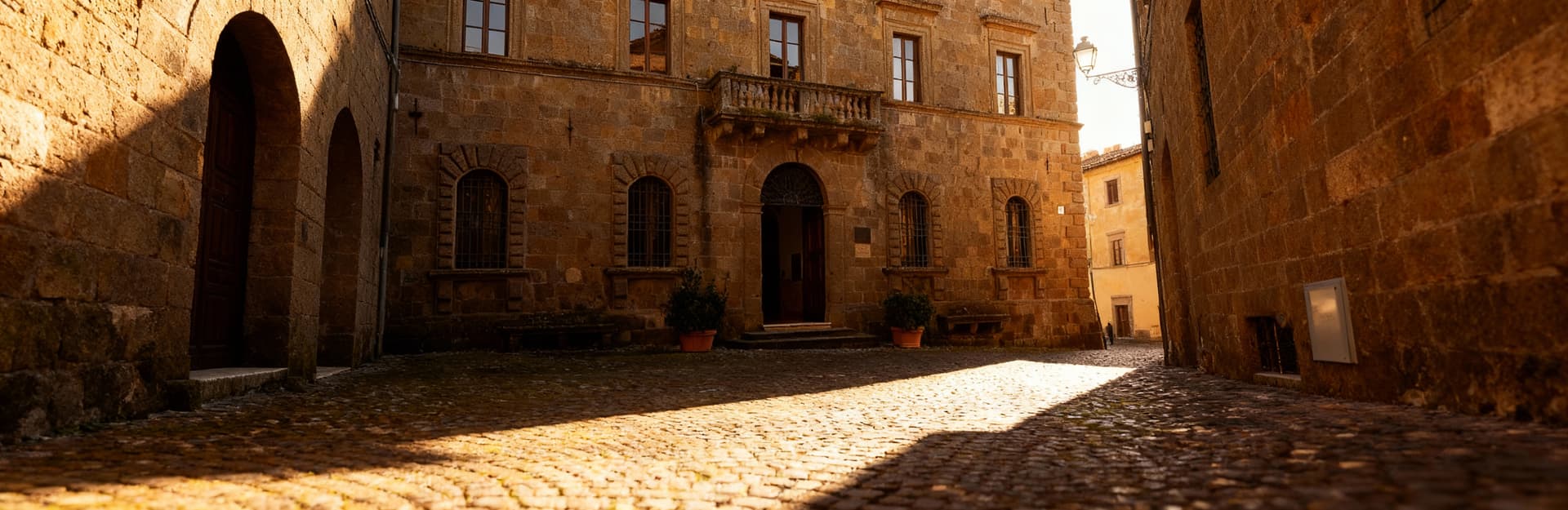 City properties for sale in Viterbo, a medieval town known for its natural hot springs and charming historic center.