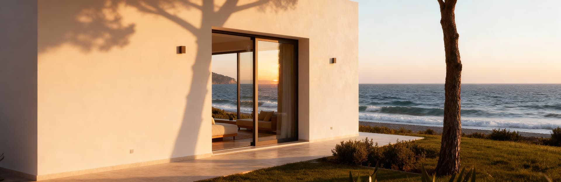 Seaside properties for sale in the province of Latina, showcasing golden beaches and a historical inland landscape.