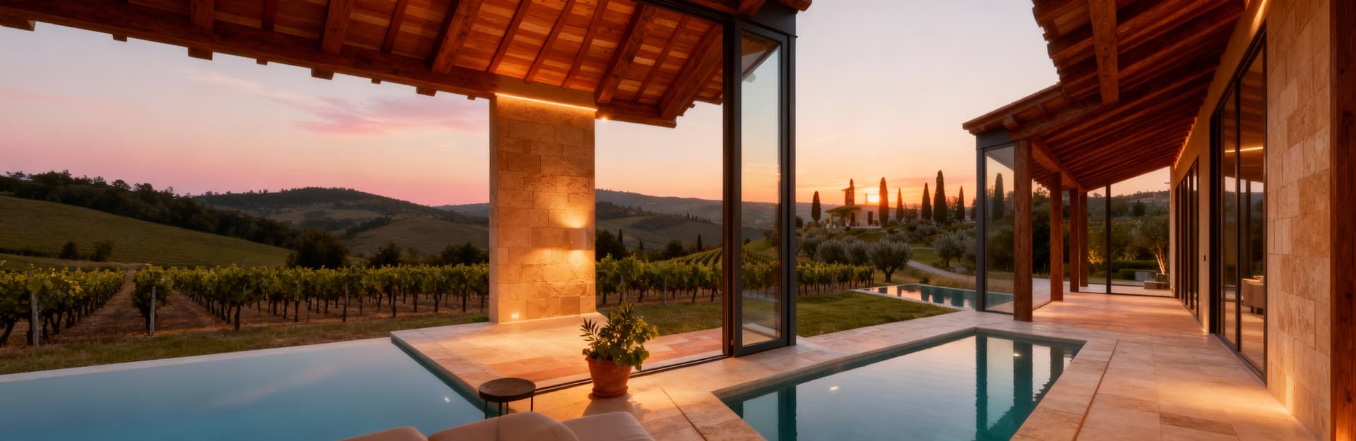 Charming Tuscan agritourism properties for sale in Chianti, featuring stunning landscapes and historic villages as backdrops.