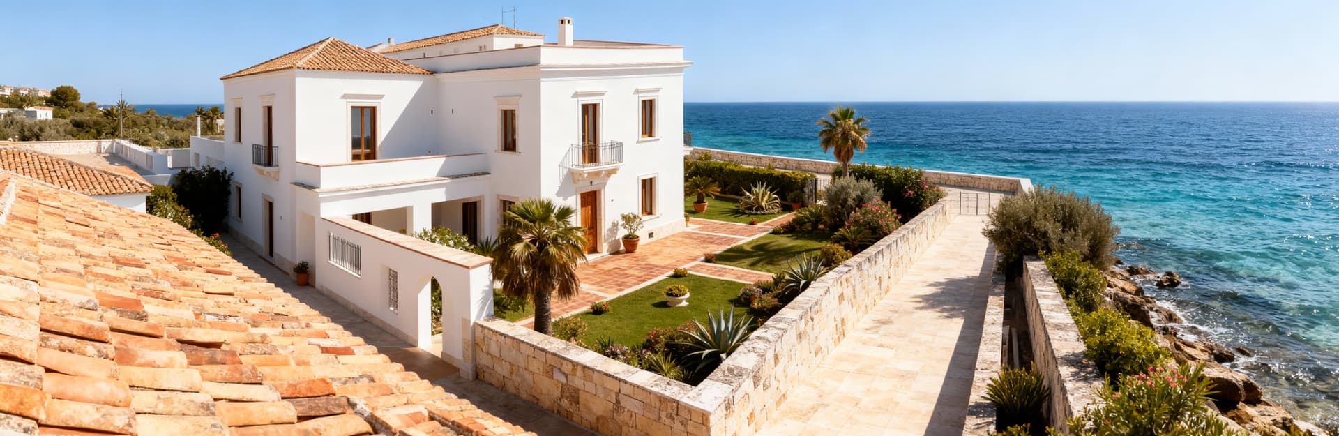Luxury properties for sale in Bari, Puglia, near the coast, featuring stunning villas, historic homes, and breathtaking sea views.