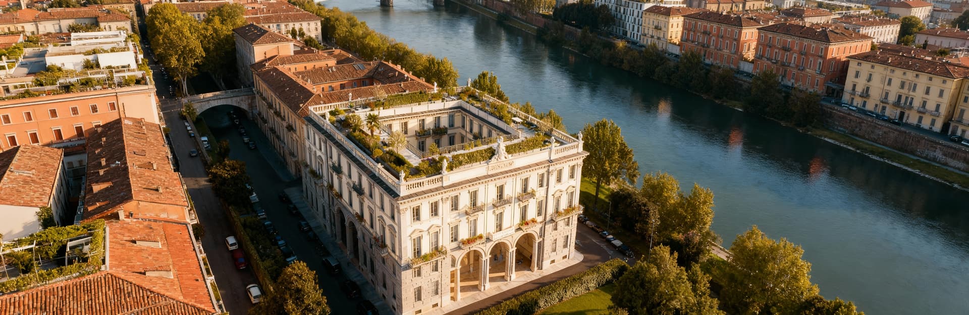 Luxury real estate for sale in Turin, Piedmont, featuring elegant villas and historic homes in an exclusive urban setting.