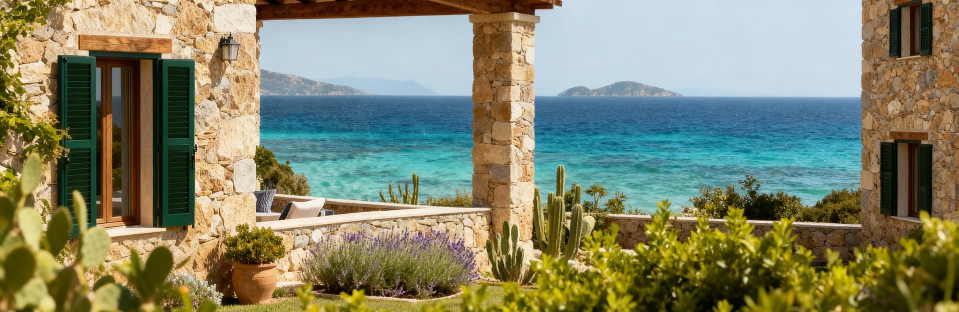 Luxurious properties for sale in Sassari, Sardinia, featuring stunning coastal views and elegant Mediterranean architecture.