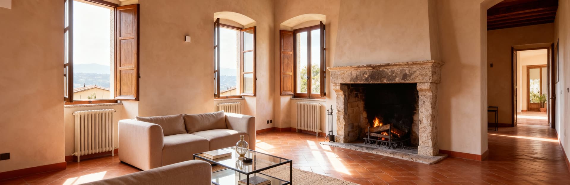 Luxury apartments for sale in the serene Lombardy countryside, surrounded by stunning landscapes and rich cultural heritage.