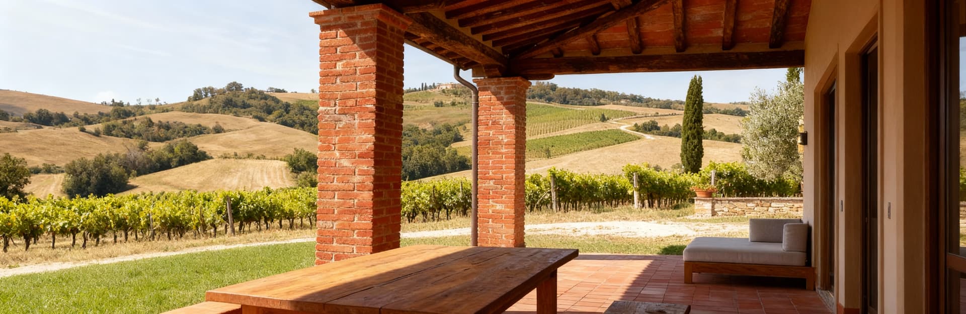 Charming agriturismos for sale in the picturesque Campagna area of Piemonte, surrounded by hills and vineyards.